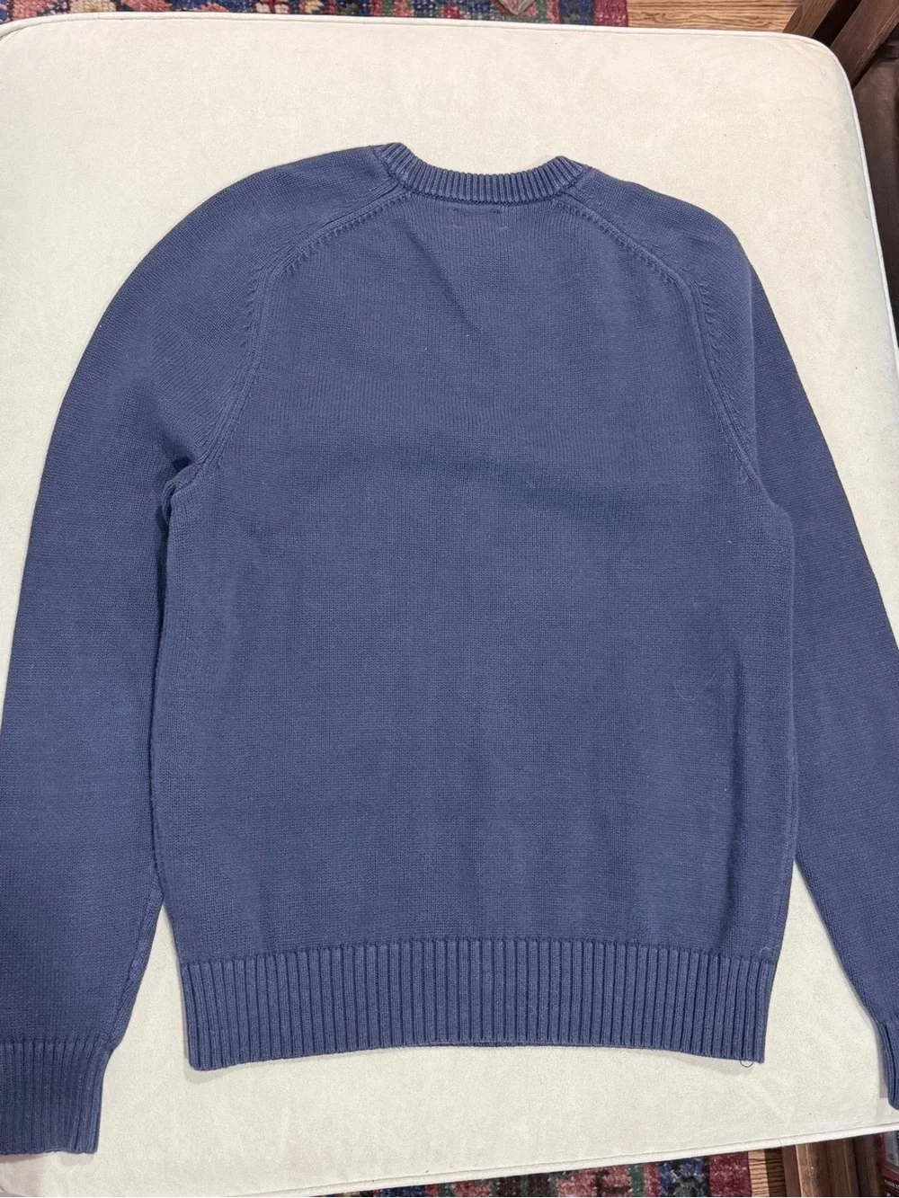 J. Crew Navy Blue Crewneck Sweater Small